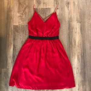 Dark Red VERO MODA Party Dress